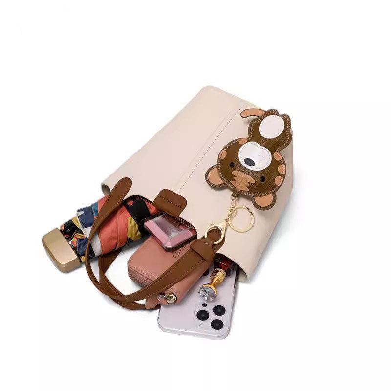 Women's Bag 2025 New Bag Women's Bag Bucket Bag Messenger Bag Light Luxury Niche High-end Handbag