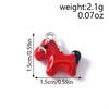 5 Pcs Zinc Alloy Horse Charms Pendants Keychains Parts DIY Jewelry Accessories  DIY Jewelry Making