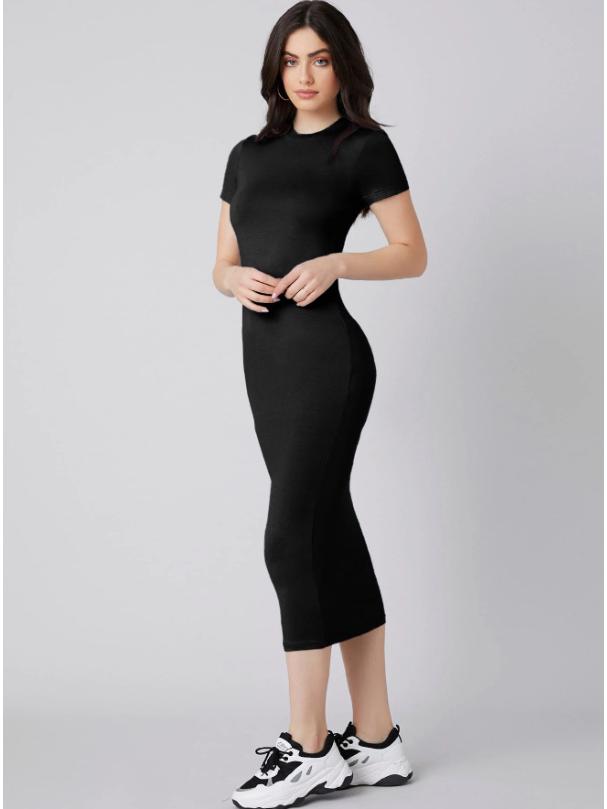 European & American Style Women's Slim Fit Sexy Hip Wrap Dress