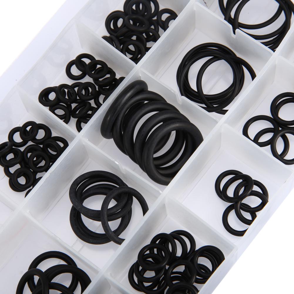 225pcs Sealing Gasket Washers 18 Sizes Rubber Sealing Washer Kit Universal Professional for Car Auto Vehicle Repair