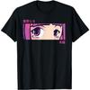 Anime Girl Eyes - Japan Culture Art - Japanese Aesthetic T-Shirt PNCAAPT Gift Sweatshirt Hoodie Longsleeve Tank Top Womens Mens Black