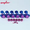 Guyker Vintage Style Locking Tuning Machines 6R Set For Right-Handed Guitar - Dopamine Color St Tl