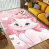 Pink Hearts Living Room Nonslip Area Rug Soft Carpet For Bedroom Game Playroom Sofa Office Home Decor Doormat Christmas Gift C922308