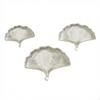 3 Pieces Ginkgo Leaf Tray Ribbed LeafShaped Textured Home Decor