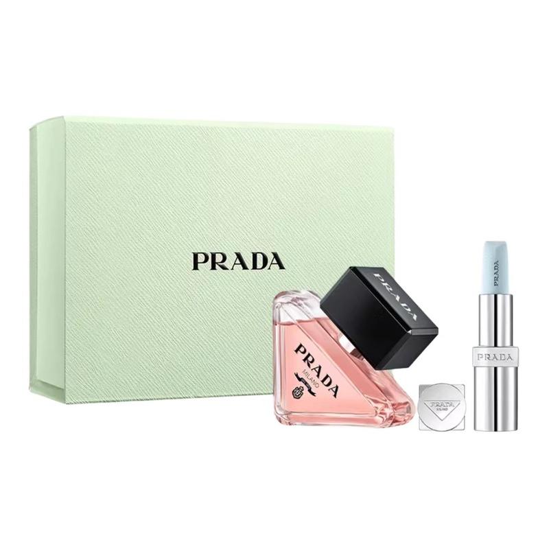Prada Blue Lipstick Perfume Set EDP