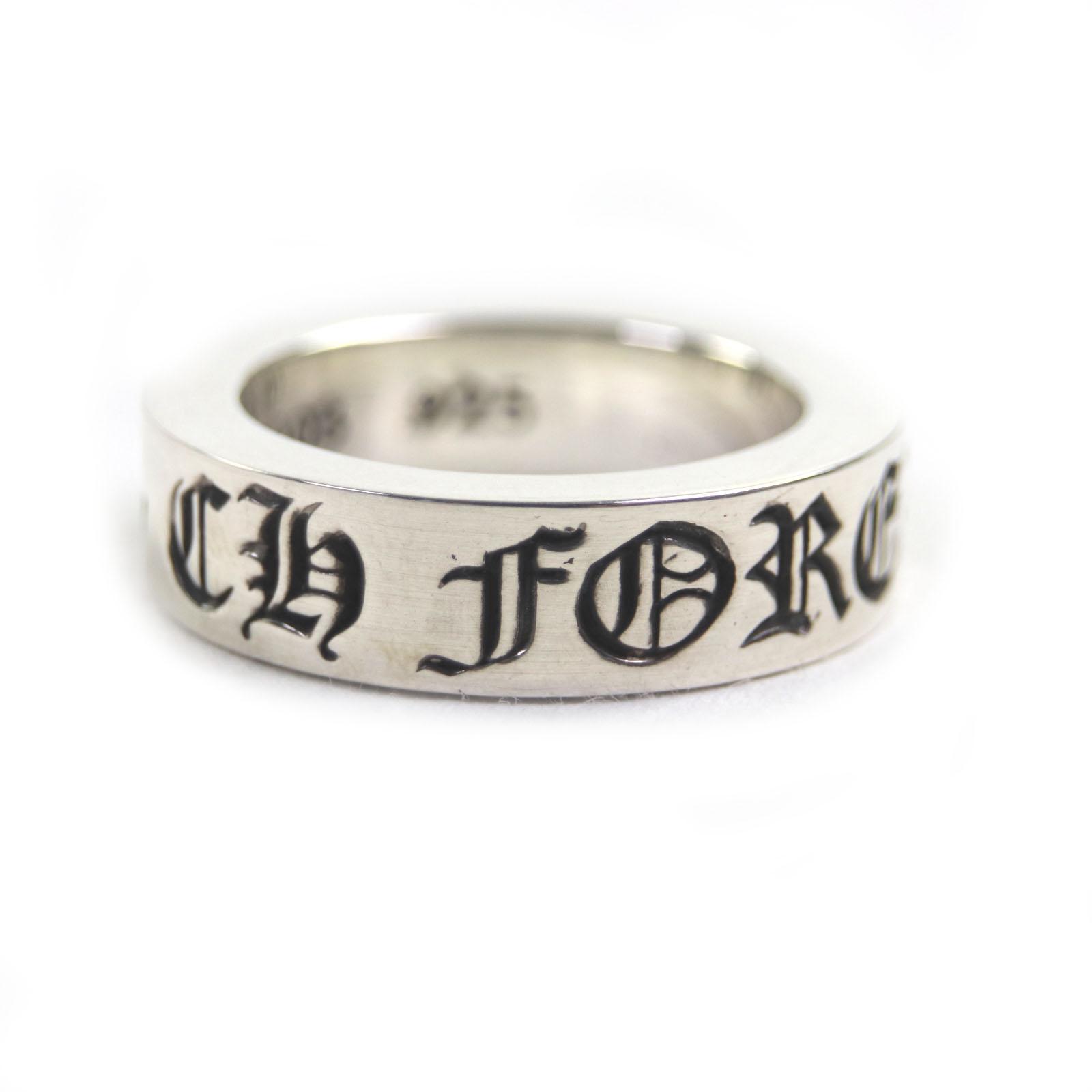 

Чудовий кільце-спейсер CHROME HEARTS Forever 0.2 Срібло 925 чоловічий Вживаний