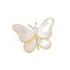 Diamond Butterfly Versatile Simple Brooch Flower Anti-light Pin Clothing Accessories Corsage