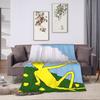 Super Soft BlanketsChildren Camping Lemongrab Unacceptable Bedding Throws  Flannel Bedspread For Bedroom Funny Sofa Bed Cover