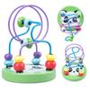 Wooden Roller Coaster Bead Toys Montessori Early Educational Puzzle Math Toy Colorful Cartoon Animals For Kids Arithmetic TMZ