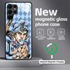 HOT JOJO Steel Ball Run  Phone Case For Samsung S26 S25 S24 S23 S22 S21 Plus Ultra Note20 Glass Magnetic Case
