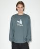 MAHAGRID It’S Time To Ls Tee Gray(Mg2Efmt564A)