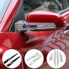 Car Body Back Rear View Side Mirror Stick Trim Frame Lamp Eyebrow Hoods For Hyundai Kona Encino Kauai 2017 2018
