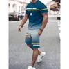 Mens Set Fashion Tracksuit Sweatshirts For Men Workout Training Jogging Set Sport Suit Sweatpants Shirts Short Set Men Clothing