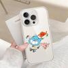 Cute H-Darwin Watterson-S Phone Case For IPhone 17 16 15 14 Plus 13 12 11 Pro Max Phone Back Cover Transparent Shockproof Cover