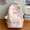Schoolbag1011 new schoolbag female junior high school high school student large capacity star printing backpack female college student computer bag 