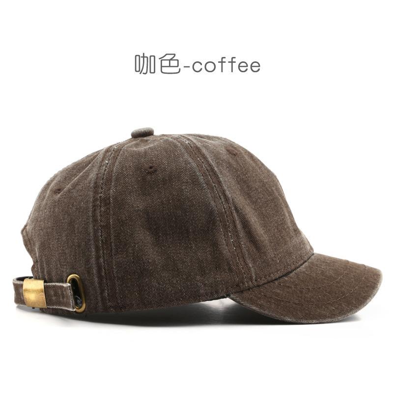 New Fashion Dad Hat Snapback Cap Washed Cotton Adjustable Solid Color Baseball Cap Women Men Unisex Couple Cap