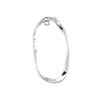 Irregular Oval Frame Connectors Moon Hammered Texture Links For Earring Making