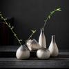 Japanese Ceramic Vase Handmade Retro Flower Vases Simple Mini Bud Vase Wedding Flower Arrangement Living Room Home Decoration