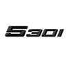 3D ABS Rear Trunk Letter Emblem Sticker For BMW 5 Series  525i 530i 540Li Car Tail Logo Badge Decal Auto Styling Accessories ab2