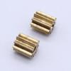 2pcs Motor Pinion Gear for Lego Duplo Intelli Locomotive Module 9 Teeth Brass Gear RC Car Motor Replacement Accessories