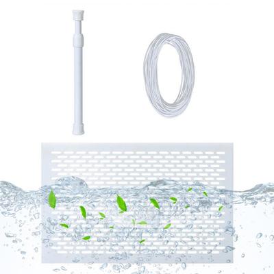 Pool Skimmer Net Pool Skimmer Leaf Guard Screen Professional Shield Mesh Net Heavy-Duty for Poolside Drainage Ditch Hot Tub
