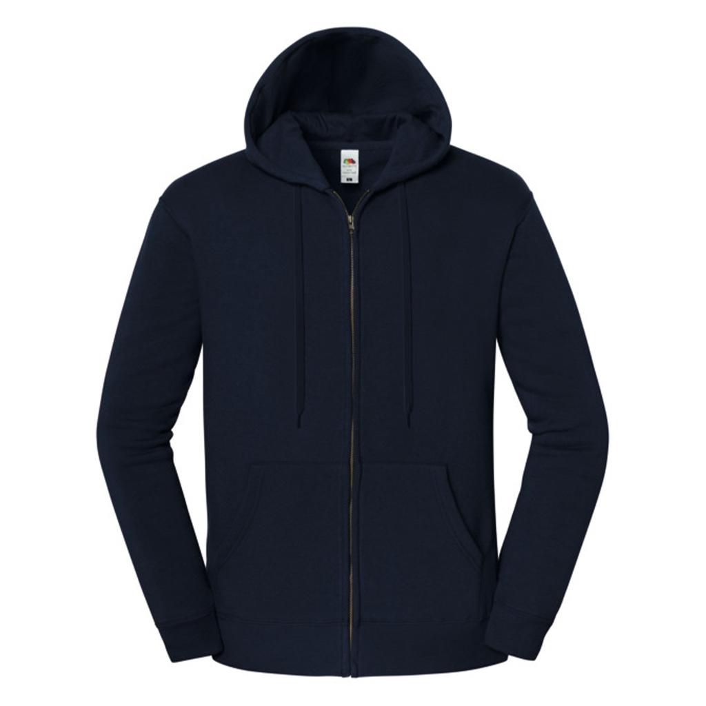 Fruit of the Loom Mens Iconic Premium Hooded Sweat Jacket