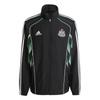 Newcastle United FC Track Casual Stand Collar Versatile Long Sleeve Jacket Men Jacket Black White JF2727