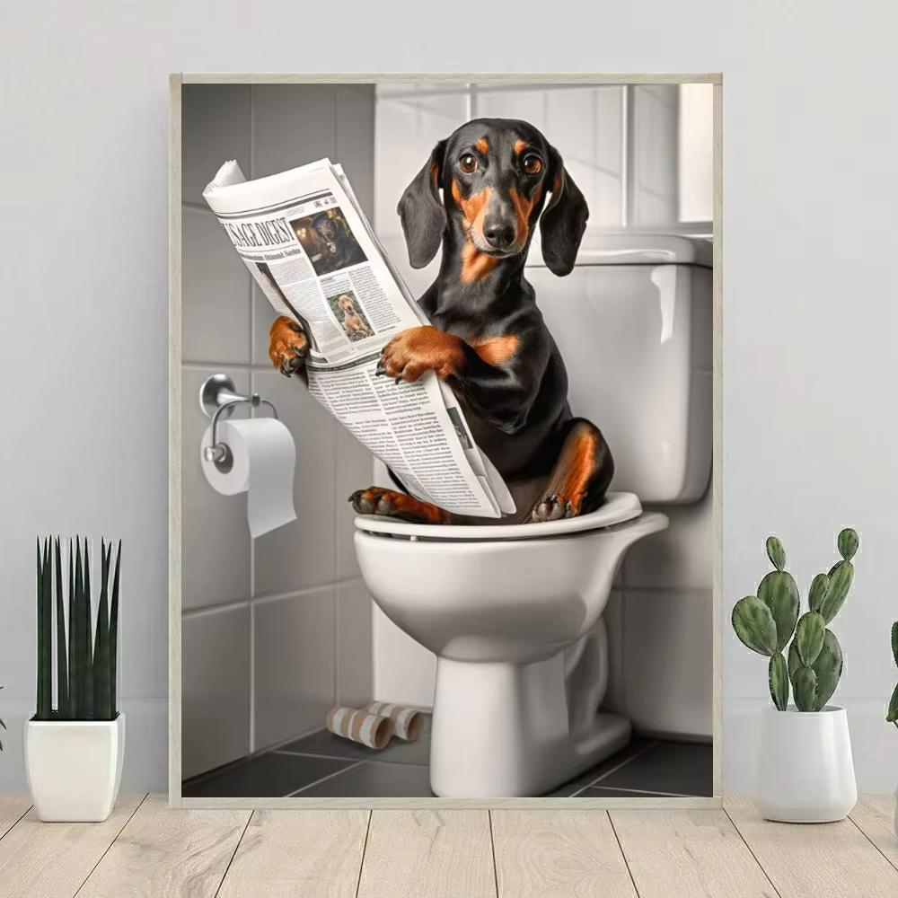 Dachshund 5D Diamond Painting Kits Cozy Cute Pet Dog Art Mosaic Portrait DIY Diamond Embroidery Room Christmas Home Decor Craft