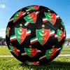 1pc FIFA World Cup Theme Pattern Football, Standard Size 5 Soccer Ball Stylish Sport Football for Competition Play and Training