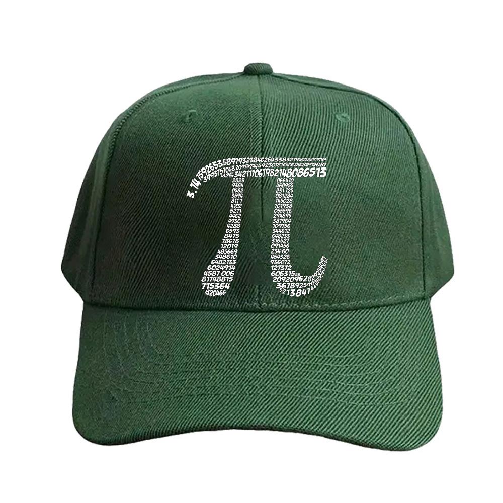 Pi Symbol   decimal values cap Summer Woman Man Adult Hat Casual Adjustable Funny Dad Printed Baseball Caps boyfriend