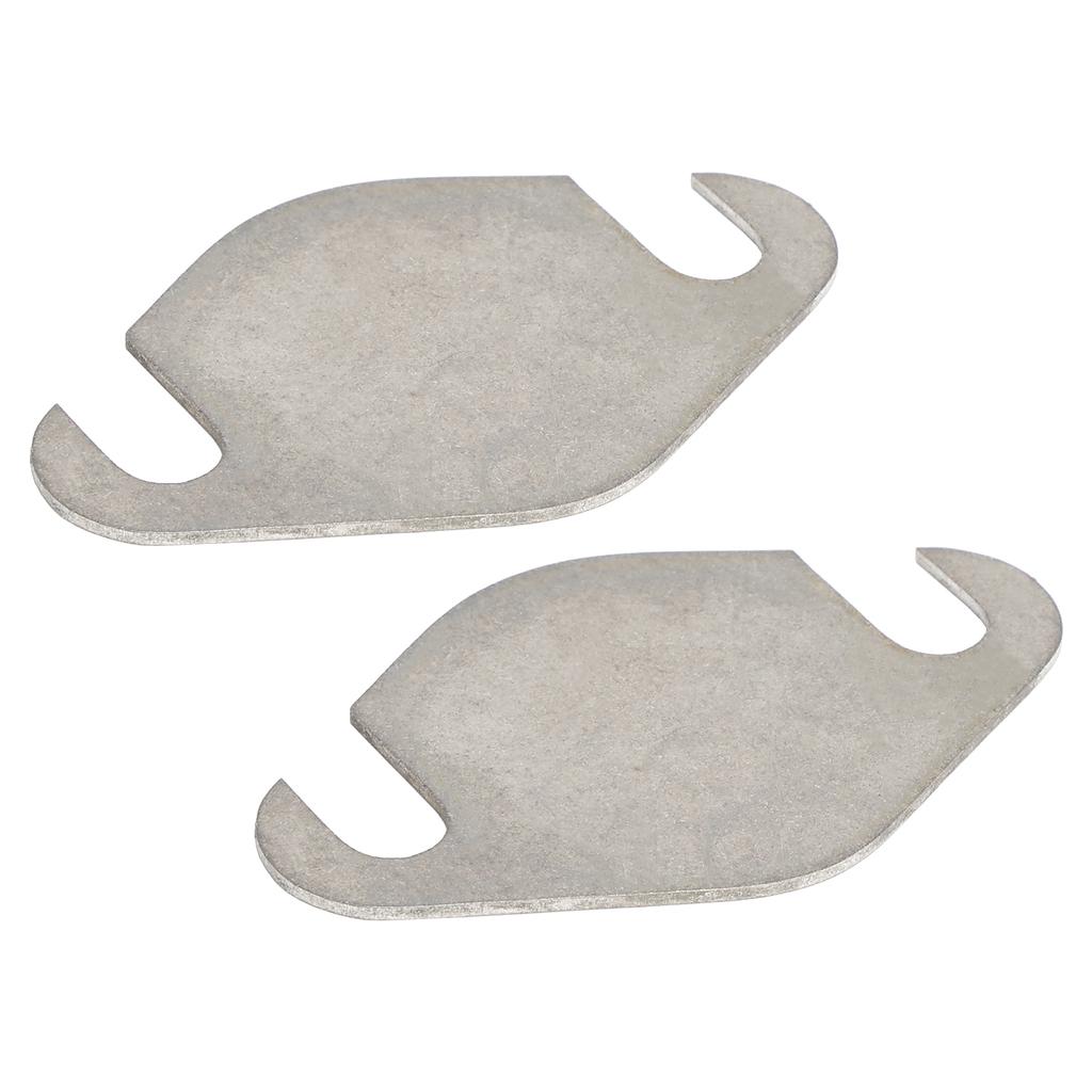 2 × EGR Valve Blank Plate for VW CR Engines With 1.6 1.2 2.0 Litre Capacities