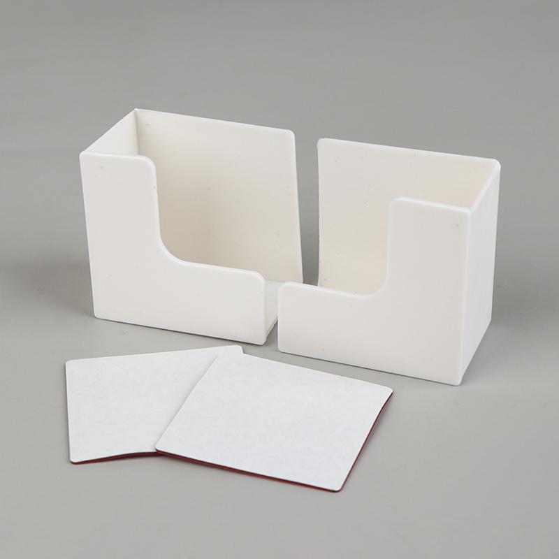 No-Drill Storage Rack Wall-Mounted Weight Scale Organizer With Strong Adhesiv Durable Plastic For Gym & Home