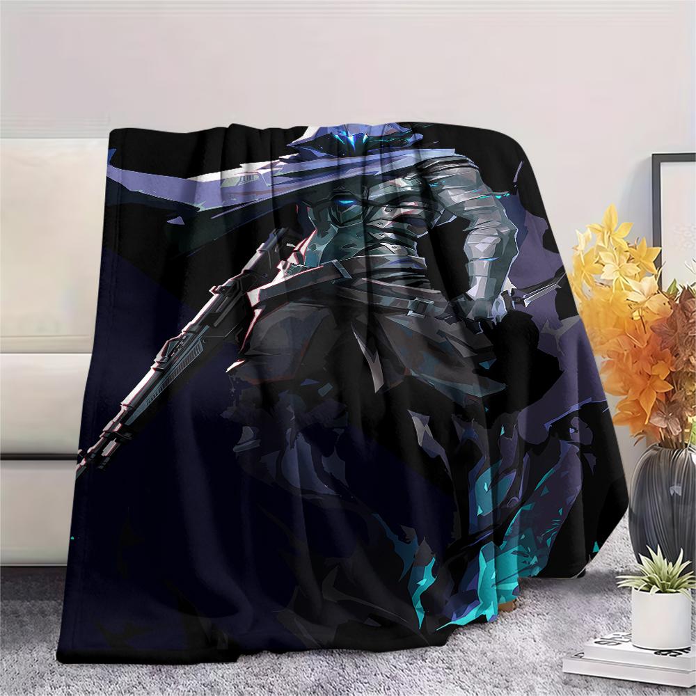 VALORANT Print Flannel Blanket,High Quality Comfortable for All Seasons,Home Decor,Warmth and Comfort,Perfect for Christmas Gifts