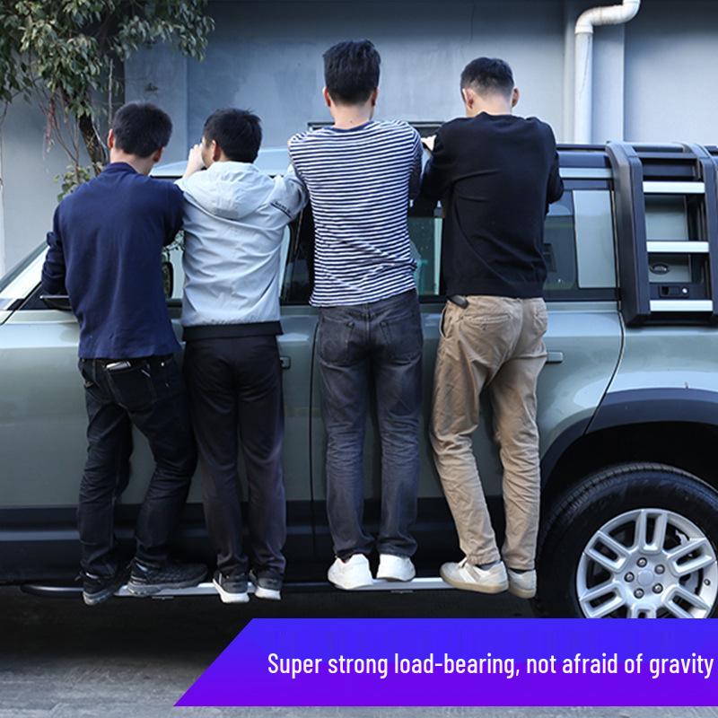 Aluminum Alloy Side Steps for Land Rover Defender 110/90/130