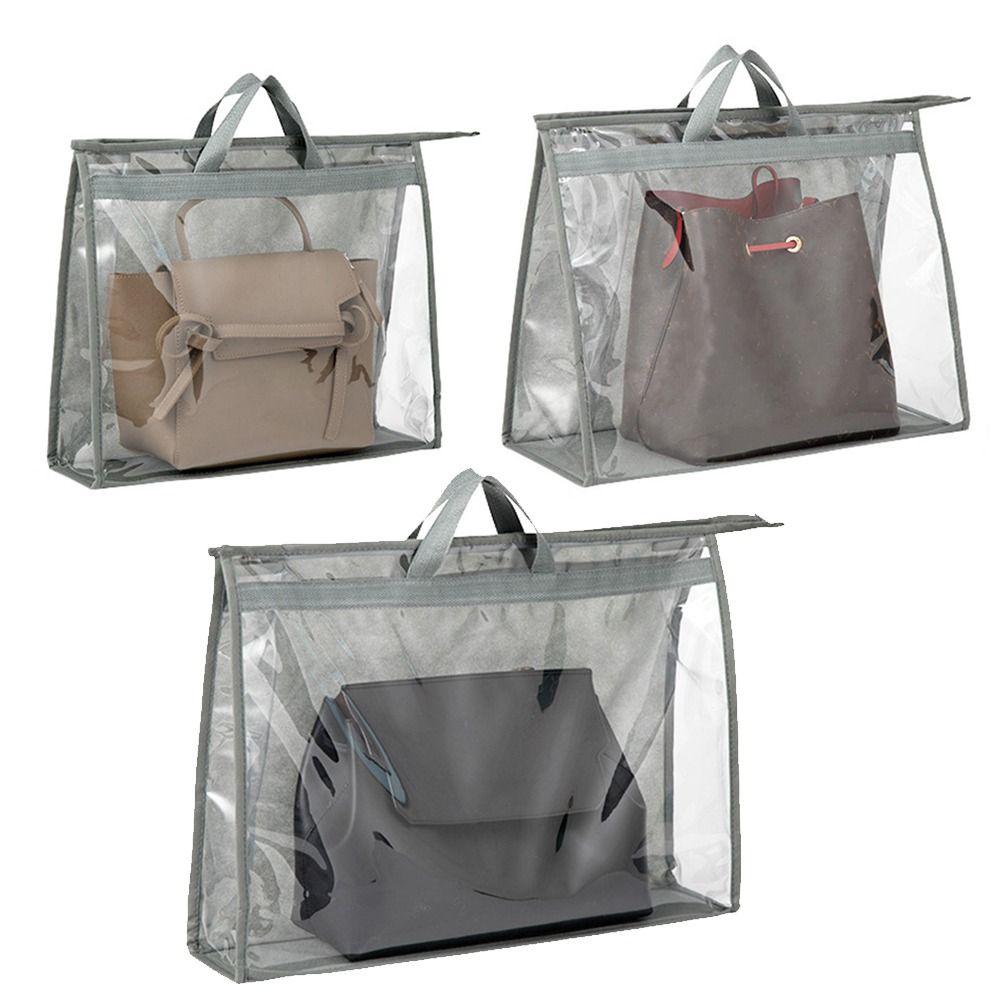 PVC Handbag Storage Bag Dust-Proof Bag Organizer Home Dust Cover Closet Organization