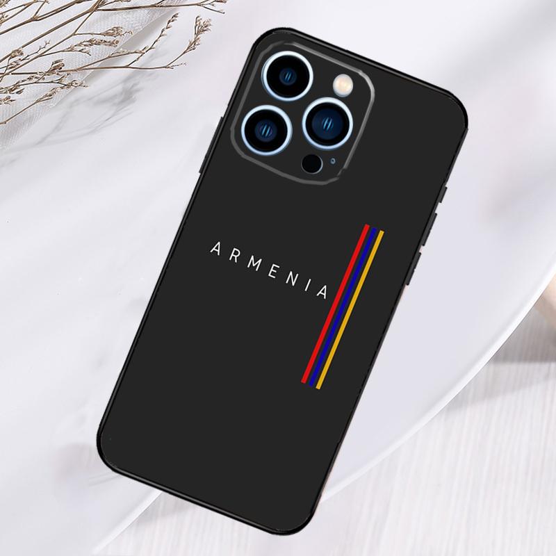 Armenia Armenians Flag Case For iPhone 13 12 11 Pro Max XS XR X Full Cover For iPhone 12 13 Mini 7 8 Plus SE 2020