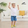 Golden Shark Kids' Wide Fit Non-slip Indoor Shoes - Silent, Breathable Soft Sole for Kindergarten and Early Education.