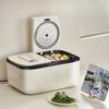 Panela de Arroz 220V Nova Inteligente Multifuncional Grande Capacidade Doméstica Dupla Camada Cozimento a Vapor Reserva