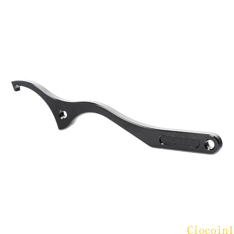 

Y1UB Adjustable Shock Spanner Wrench Precisions Shock Adjustment Tool 195mm for Bike чёрный