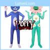 Автентичний костюм для косплею Poppy Playtime Huggy Wuggy для дітей, Хелловінський наряд, Різдвяний