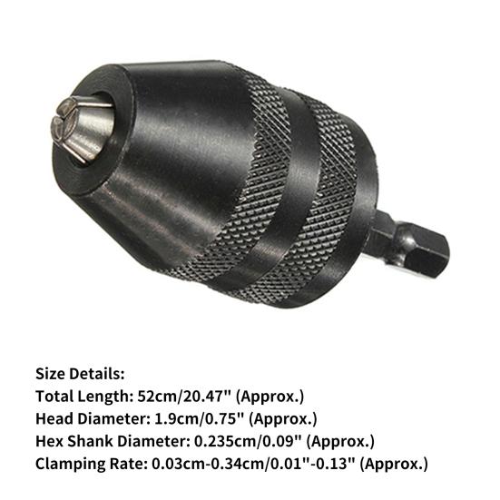 Drill Bit Wear-Resistant Tough Carbon Steel Strength 1/4 Hex Shank Drill Bit