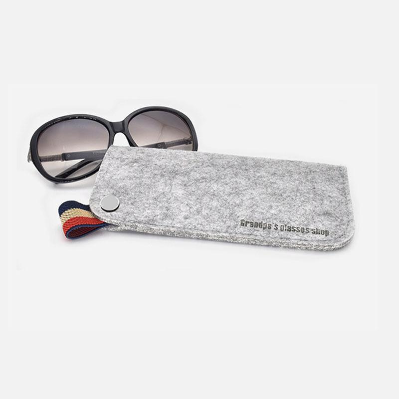 Сумка для очков Сумка для солнцезащитных очков Фетровая сумка Сумка для хранения очков Утолщенная фетровая сумка для хранения Уличная портативная сумка для солнцезащитных очков Сумка для очков
