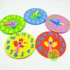 3pcs/set of Children's DIY Clock Learning Education Toys Children's Fun Math Games 3-6 Year Old Baby Toy Gifts (random Colors)