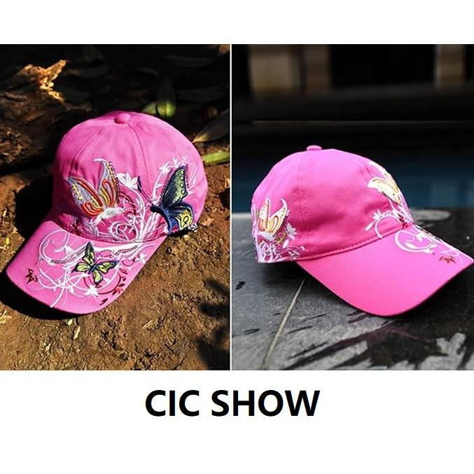 Casquette Baseball Pailletée Réglable Pour Femmes - Multicolore, Décontractée