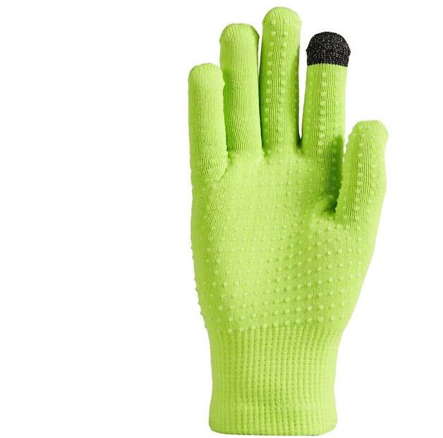 Велосипедные перчатки Specialized Thermal Knit (зелёные)
