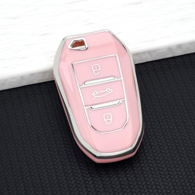 TPU Schlüsselhülle Schale Für Peugeot 308 408 508 2008 3008 4008 5008 Für Citroen C4 C4L C6 C3-XR Picasso DS3 DS4 DS5 Auto Fernbedienungsabdeckung