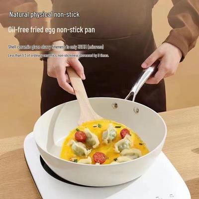 Yetele 28-inch Non-stick Maifan Stone Ceramic Fry Pan