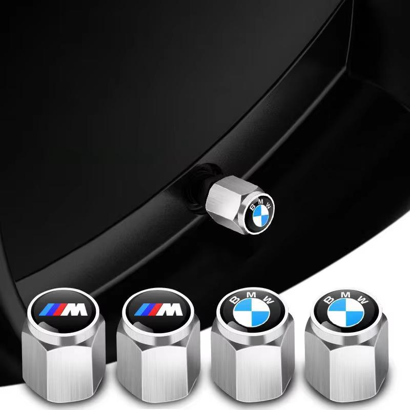 5PCs Car Wheel Tire Valve Caps Air Stem Covers For BMW M E34 E36 E60 E90 E46 F10 F20 F30 X5 X6 X1 M3 M5 M6 Accessories QMM8685 ER4