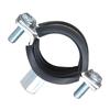 Heavy-Duty Galvanized Metal U-Bolt Pipe Clamp Hanger for PVC and PPR Drain Pipes