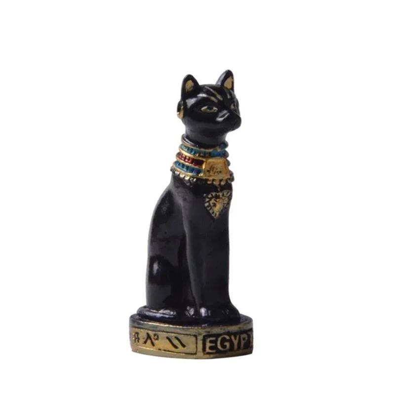 Egyptian Cat God Creative Small Ornaments Home Decor Living Room Wine Cabinet Entrance Bedroom Room Personalized Decoration
